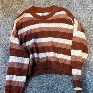 Hollister Multitone Striped Sweater